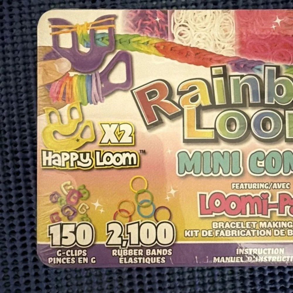 Rainbow ‎ Loom  Loomi‑Pals  Mini  Combo  Bracelet  Making Kit (R0093).   714